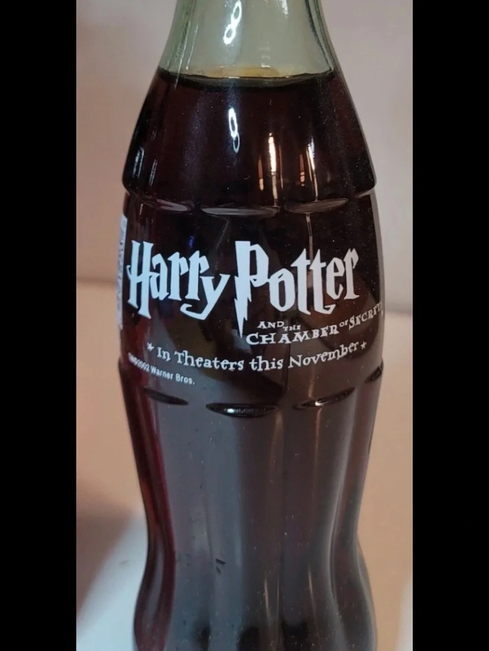 Vintage HARRY POTTER  6 PK 8oz COCA-COLA BOTTLES UNOPENED
